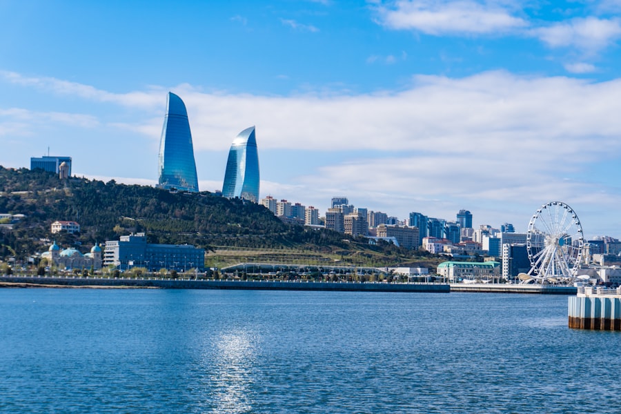 Baku skyline